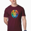 Cotton tshirt for men Warrior Lion,Cotton tshirt women- Teetrendo.com, Men's T-shirts, Women's Graphic Tees, Retro Graphic Tees, Graphic Tee, Custom T-shirt, Printed Apparel, Unique T-shirt Designs, Casual Wear, Cotton T-shirts, Pop Culture Shirts, Vintage T-shirt