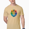 Cotton tshirt for men warrior Lion,Cotton tshirt women- Teetrendo.com, Men's T-shirts, Women's Graphic Tees, Retro Graphic Tees, Graphic Tee, Custom T-shirt, Printed Apparel, Unique T-shirt Designs, Casual Wear, Cotton T-shirts, Pop Culture Shirts, Vintage T-shirt