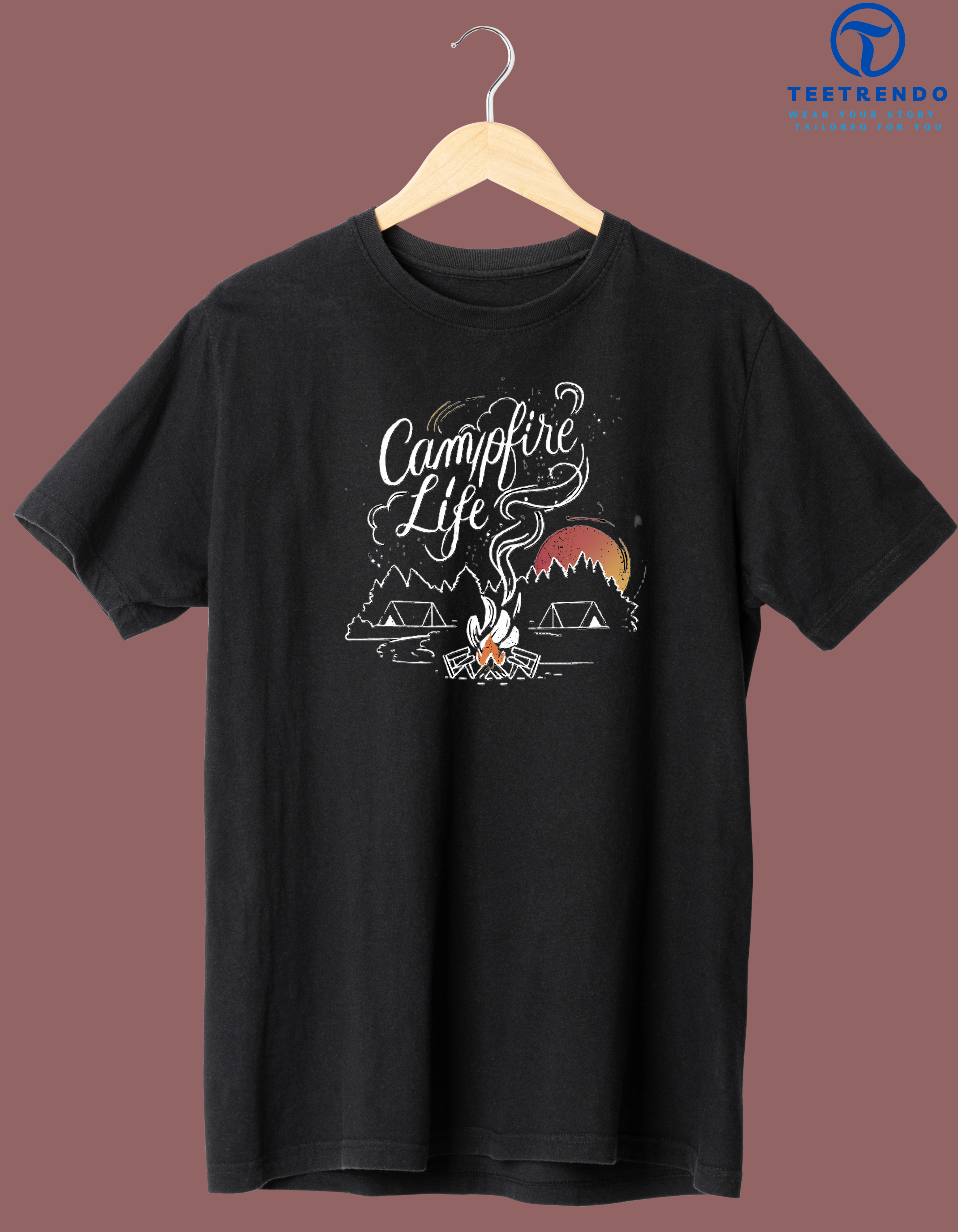 Half Sleeve Tees. Teetrendo. Cotton Tees