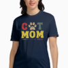 Dog Mom- Womens Casual Cotton Round Neck Half Sleeve Printed T-Shirt Classic hooded sweatshirt, cozy and stylish for everyday wear. Perfect blend of comfort and fashion. Shop now for timeless wardrobe essential from Teetrendo