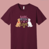 3 Best Half Sleeve T-shirt, Bark,Fetch and Love Teetrendo