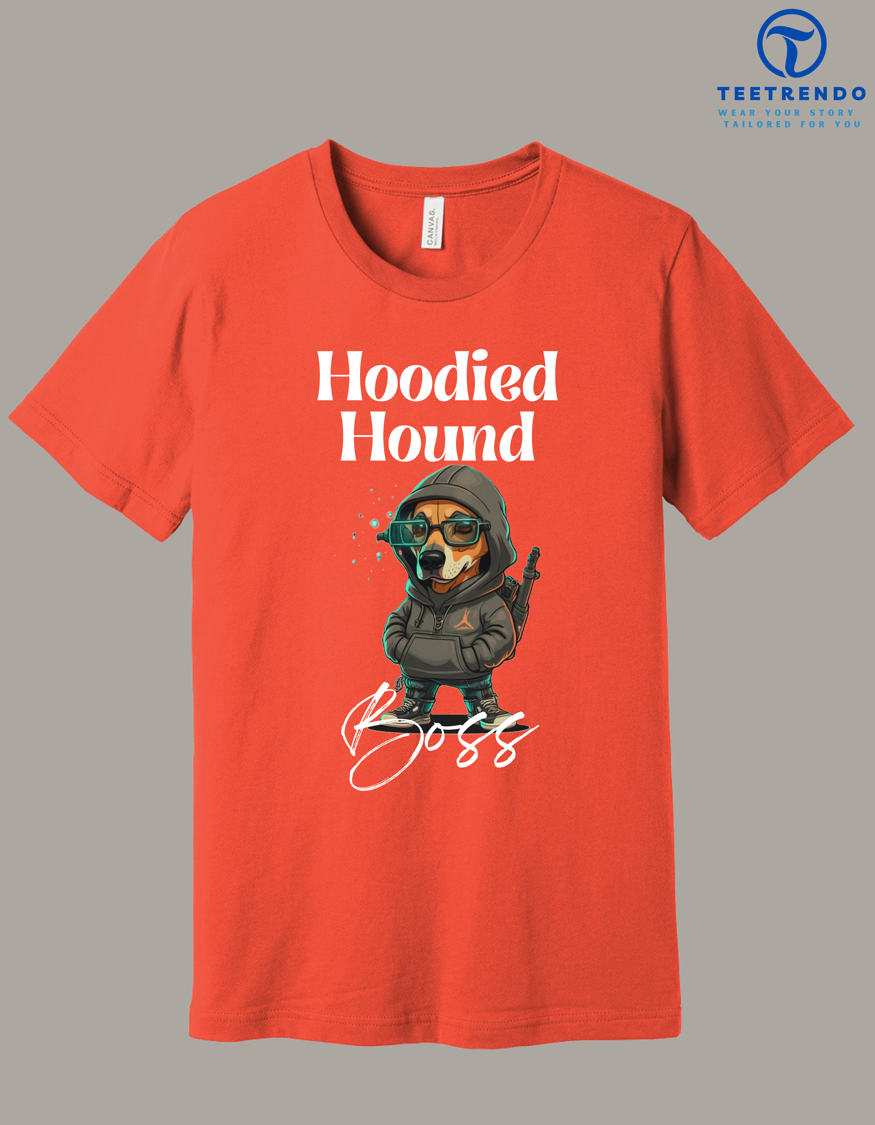 4 Hoodie Hounds Best Cotton Half Sleeve T-shirt, Teetrendo