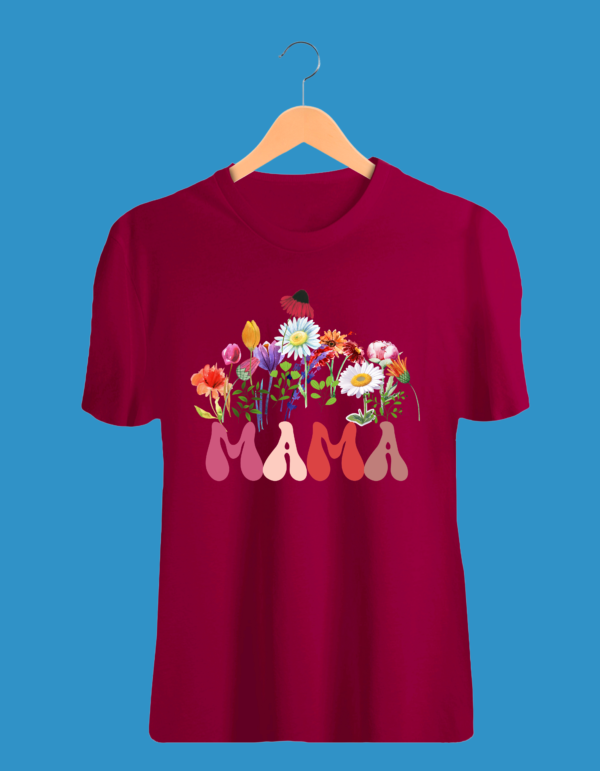 Happy MAMA's Day 100% Cotton Printed T-Shirt