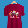2 Happy MAMA's Day 100% Cotton Printed T-Shirt