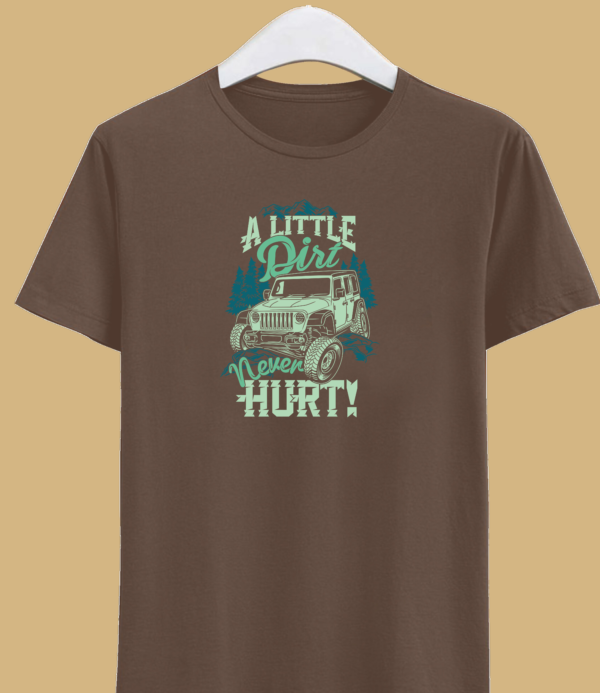 Little Dirt Road Travel high quality cotton T-shirts