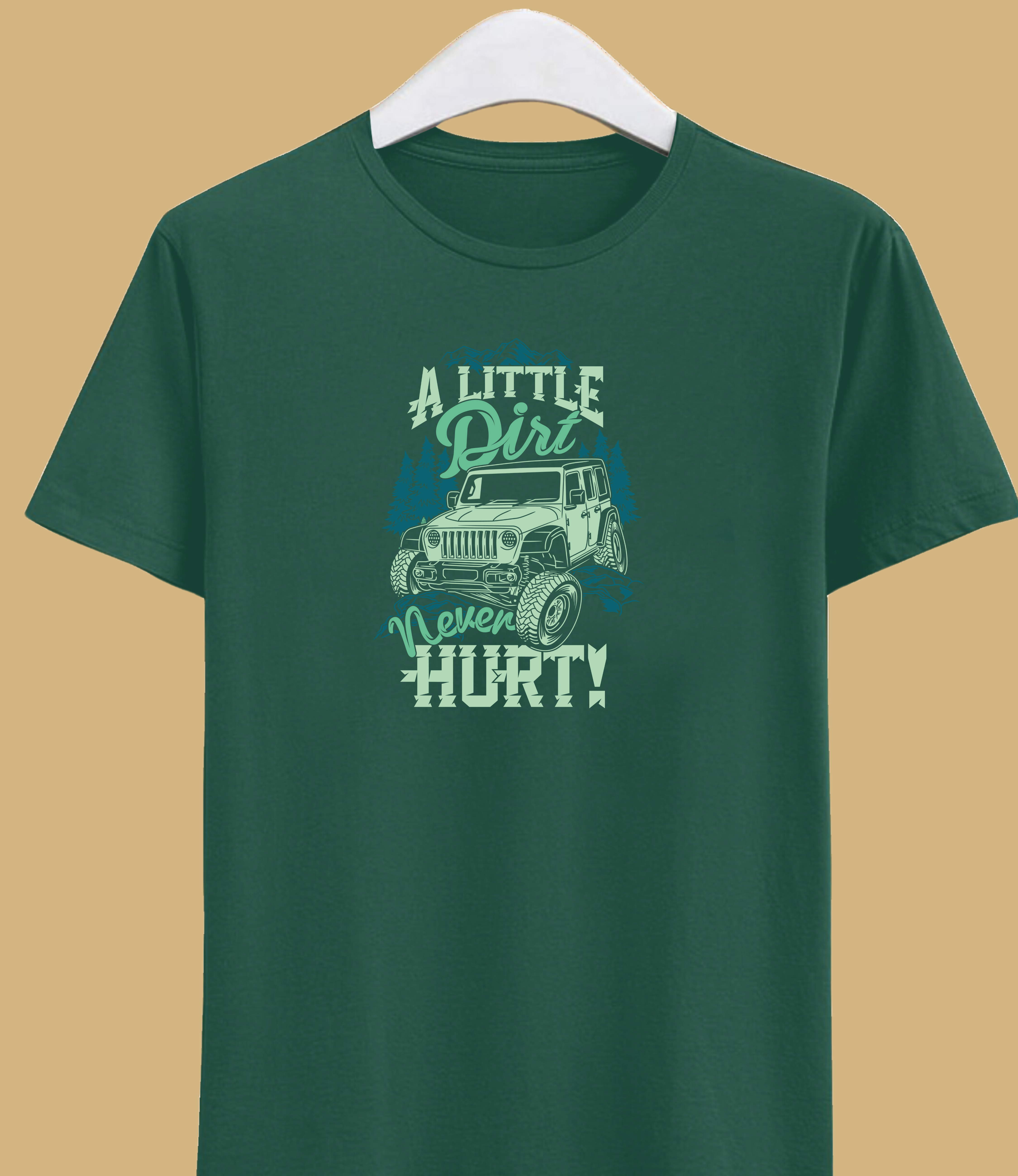 5 Little Dirt Road Travel high quality cotton T-shirts