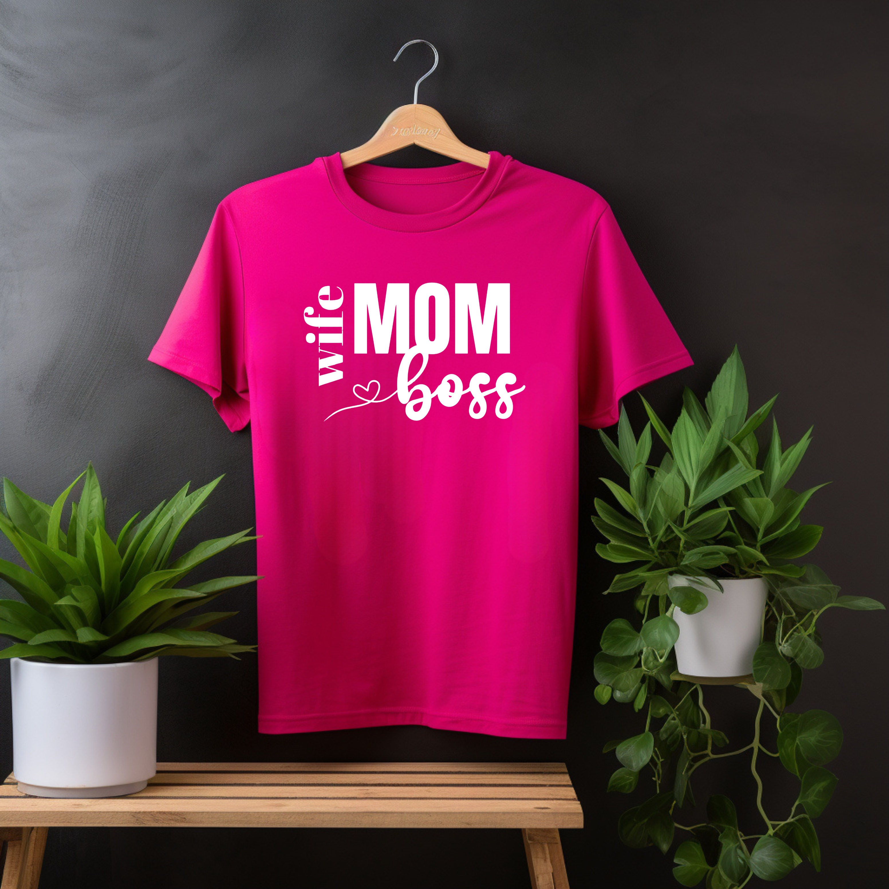 7 Happy Mama's Day Women Cotton Printed Tees