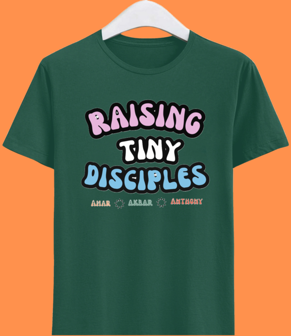 Raising Tiny Disciples Super MOM Half Sleeve Tshirt