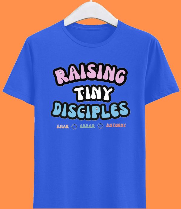 Raising Tiny Disciples Super MOM Half Sleeve Tshirt