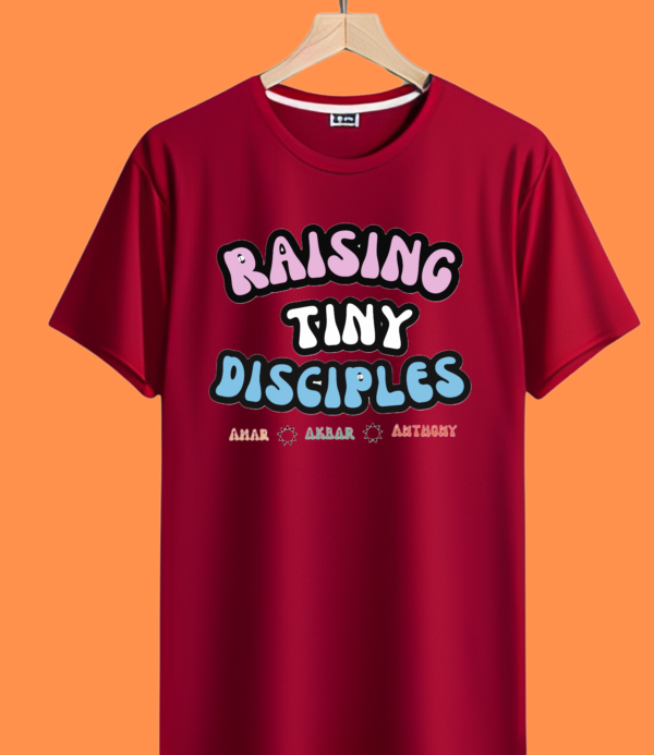 Raising Tiny Disciples Super MOM Half Sleeve Tshirt