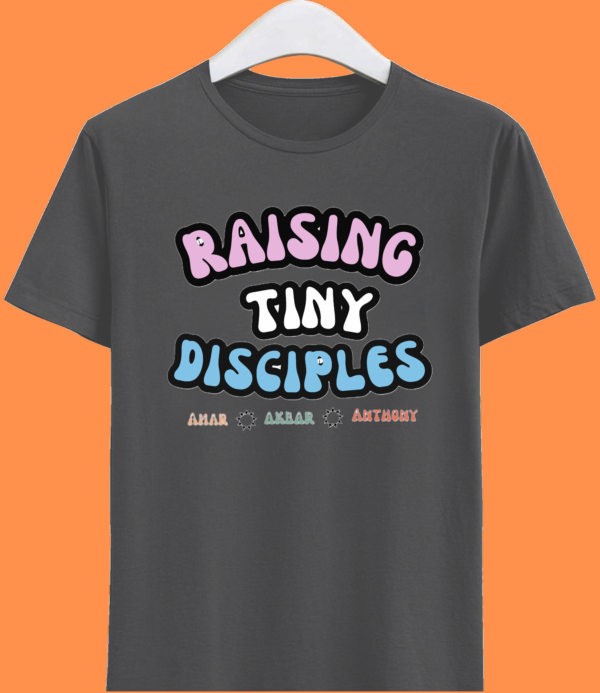 Raising Tiny Disciples Super MOM Half Sleeve Tshirt