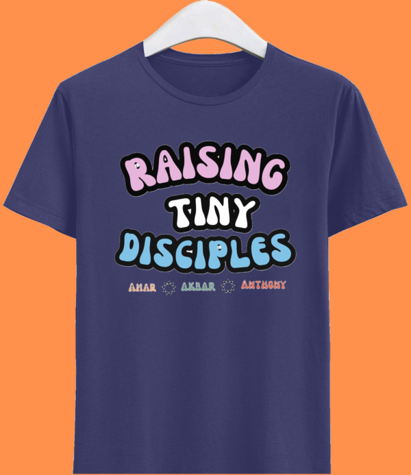 Raising Tiny Disciples Super MOM Half Sleeve Tshirt