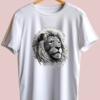 Mayan Tattoo Tribal Design Lion T-Shirt – Premium Cotton T-Shirt