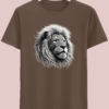 Mayan Tattoo Tribal Design Lion T-Shirt – Premium Cotton T-Shirt