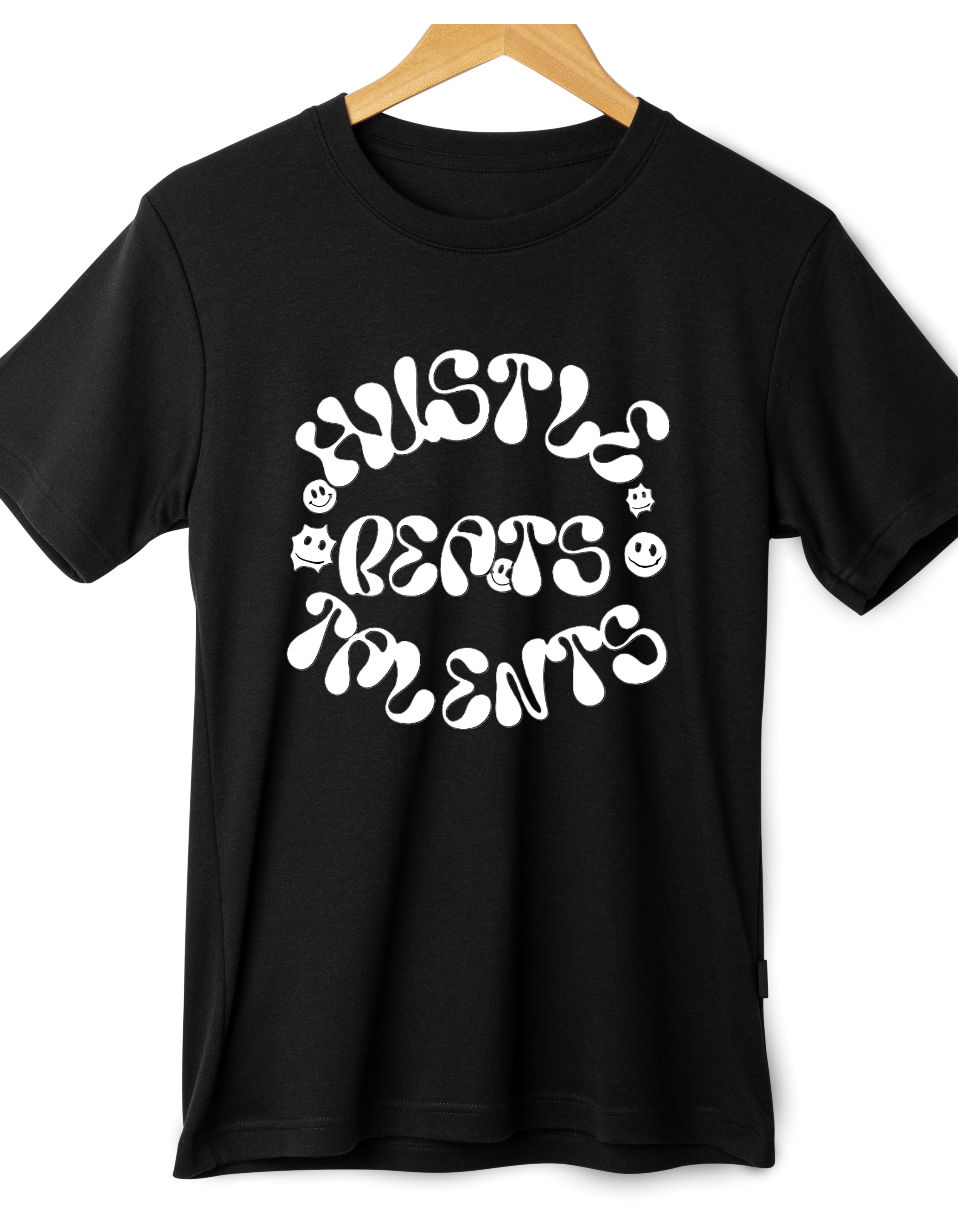 Level up your grind with our Hustle Cotton T-shirt – ultra-comfortable, durable, and designed for go-getters. Stay motivated in style. Shop now