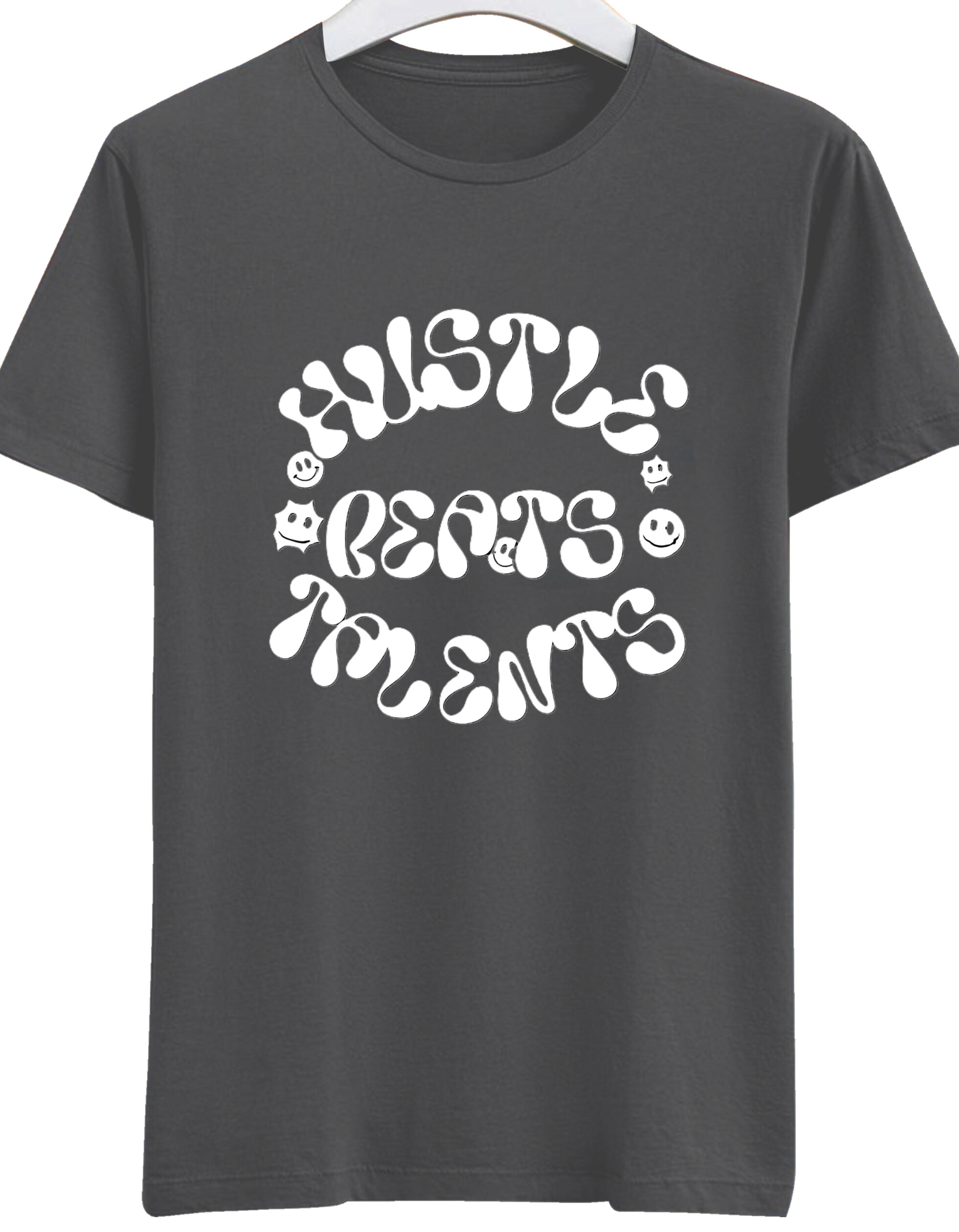 Level up your grind with our Hustle Cotton T-shirt – ultra-comfortable, durable, and designed for go-getters. Stay motivated in style. Shop now