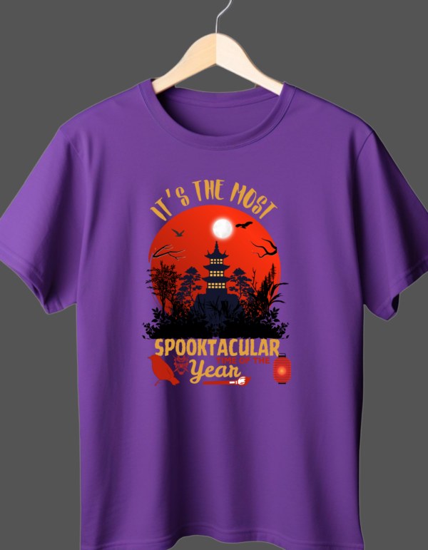 2 Japanese Spooctakular Year Premium cotton T-shirt