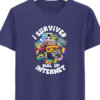 6 I Barely Survived the Agony of Dial-Up Internet Premium Cotton T-Shirt