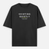 1f Existing Quietly oversized t-shirt India premium streetwear 240 GSM cotton aesthetic oversized tee for men and women