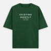 2f Existing Quietly oversized t-shirt India premium streetwear 240 GSM cotton aesthetic oversized tee for men and women
