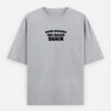 Three Geniuses One Shared Brain Oversized Graphic T-Shirt
