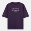 3f Existing Quietly oversized t-shirt India premium streetwear 240 GSM cotton aesthetic oversized tee for men and women