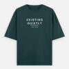 4f Existing Quietly oversized t-shirt India premium streetwear 240 GSM cotton aesthetic oversized tee for men and women