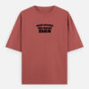 Three Geniuses One Shared Brain Oversized Graphic T-Shirt
