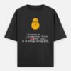 1F Professional Potato Oversized T-Shirt
