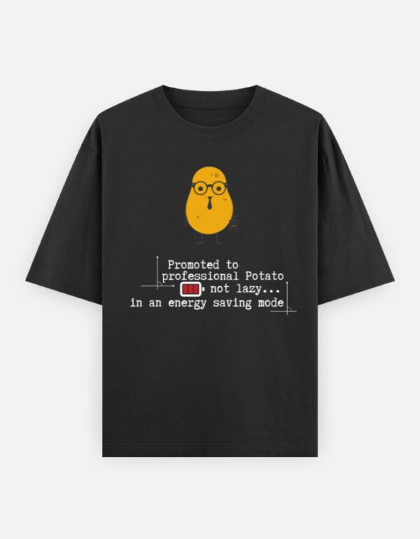1F Professional Potato Oversized T-Shirt