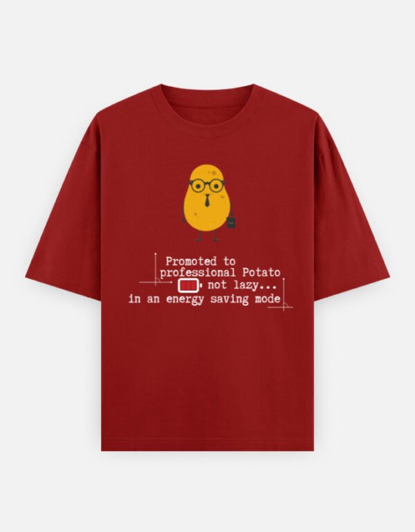 2F Professional Potato Oversized T-Shirt