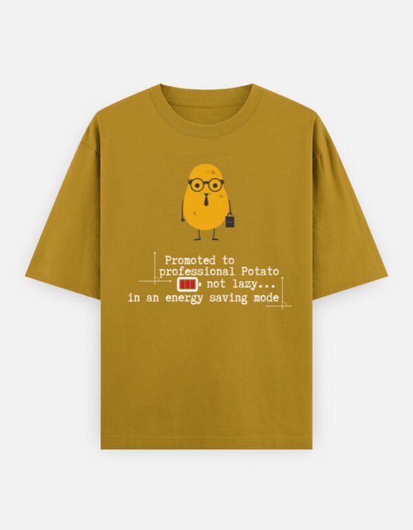 4F Professional Potato Oversized T-Shirt