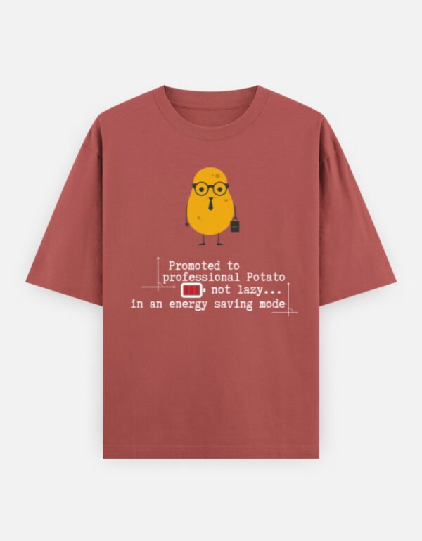 5F Professional Potato Oversized T-Shirt