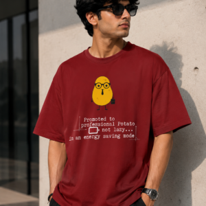 Professional Potato Oversized T-Shirt